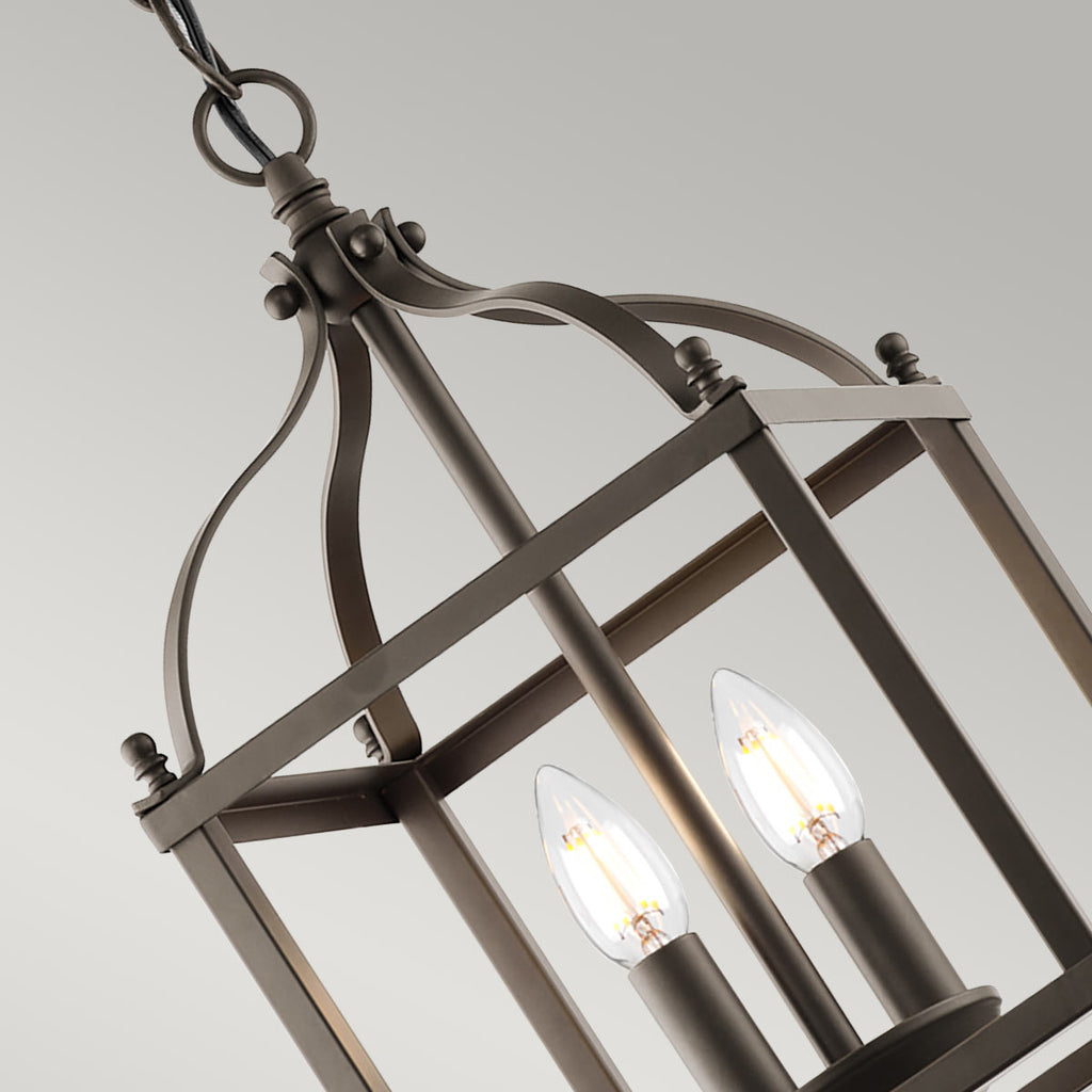 Pendelleuchte Larkin (bronzefarben) 2x - Elstead Lighting
