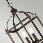 Pendelleuchte Larkin (bronzefarben) 2x - Elstead Lighting