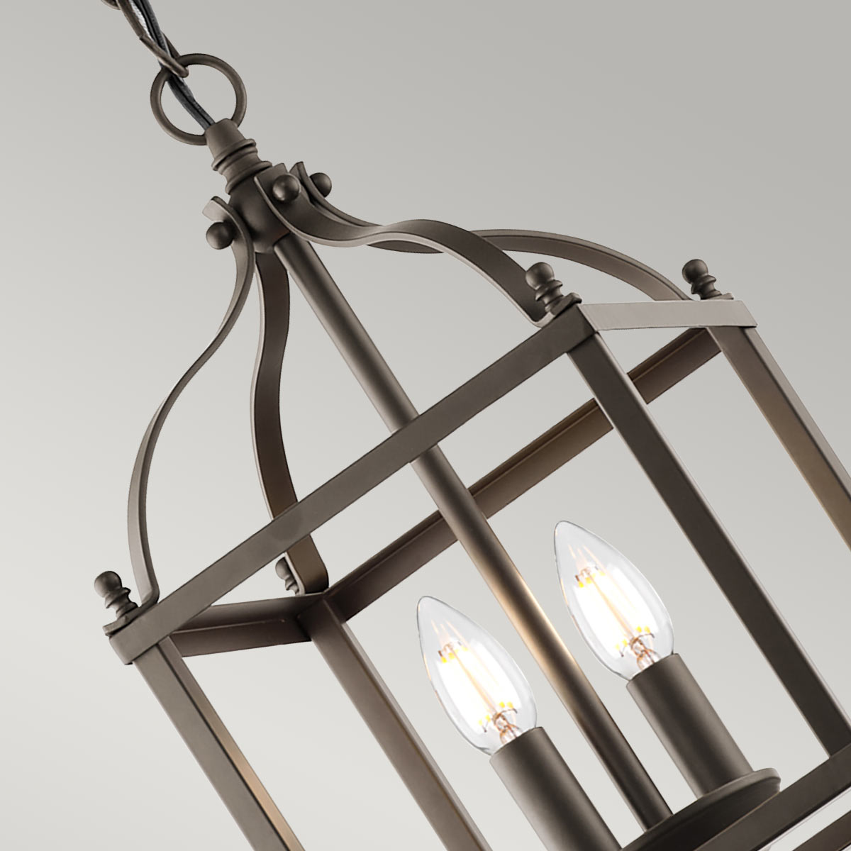 Pendelleuchte Larkin (bronzefarben) 2x - Elstead Lighting