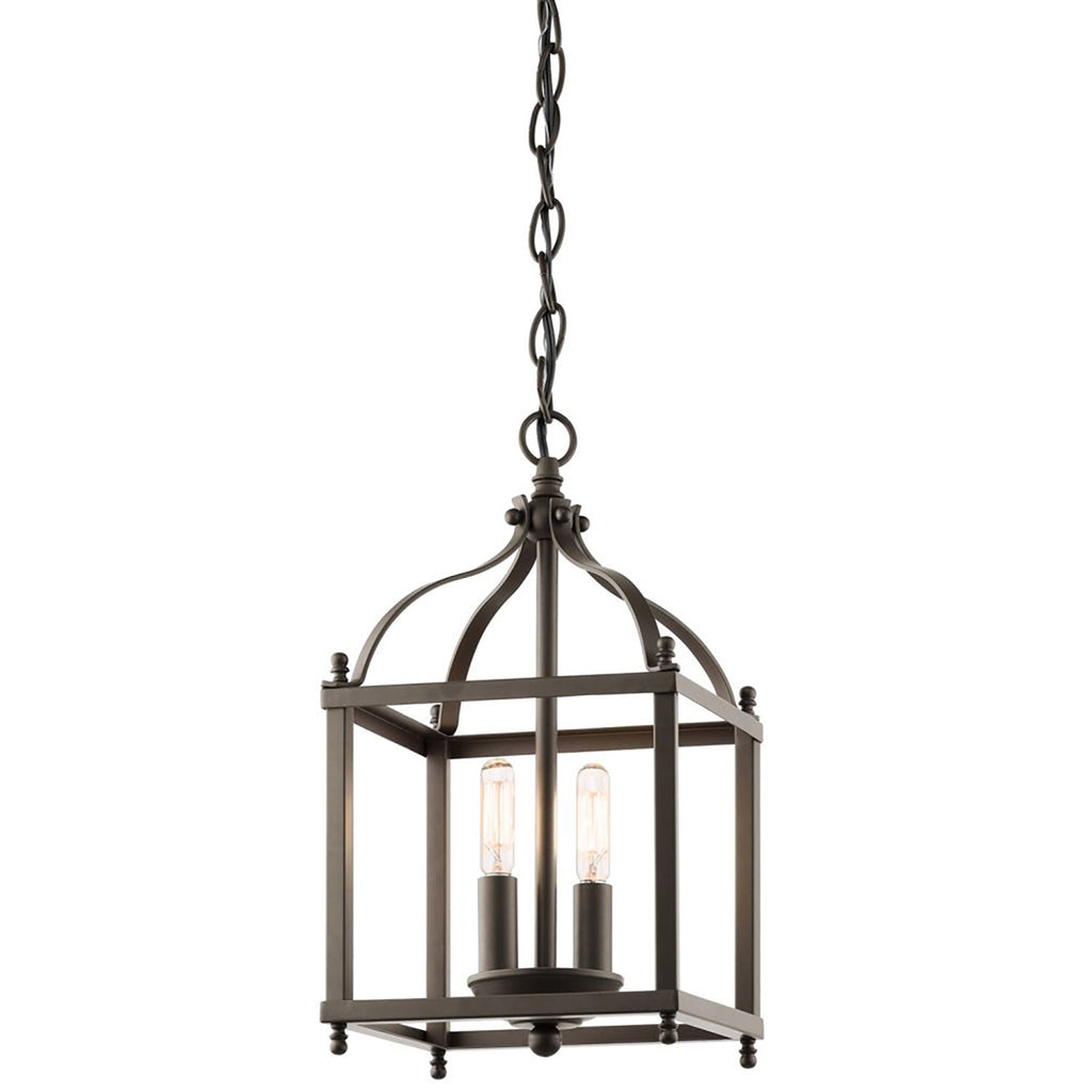 Pendelleuchte Larkin (bronzefarben) 2x - Elstead Lighting