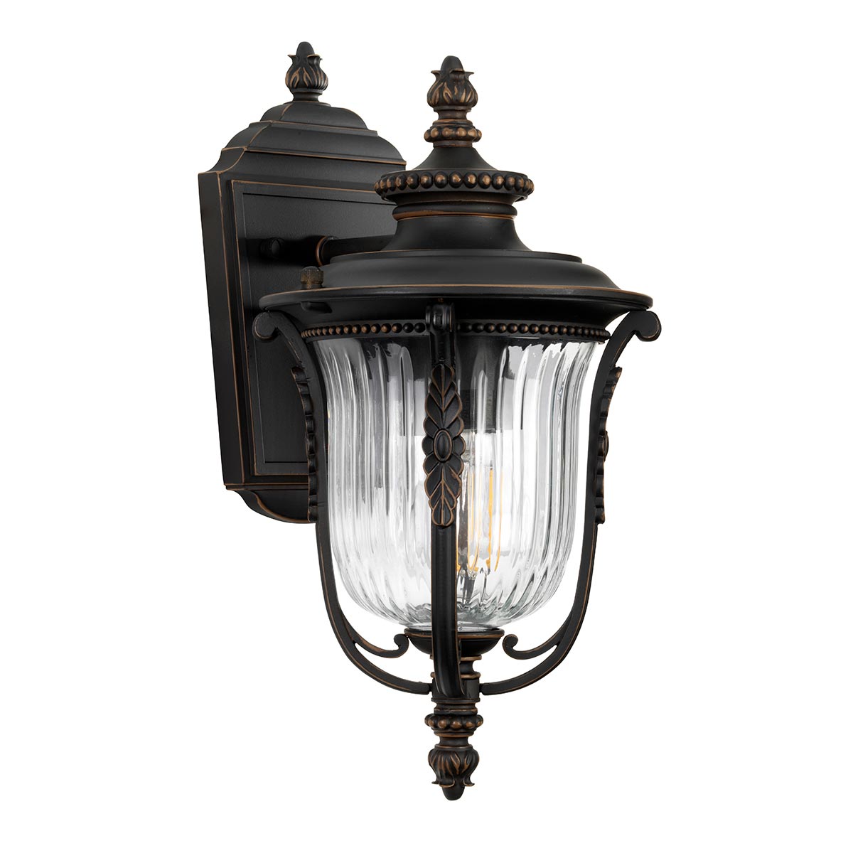 Außen-Wandleuchte Luverne (bronzefarben) 1x - Elstead Lighting