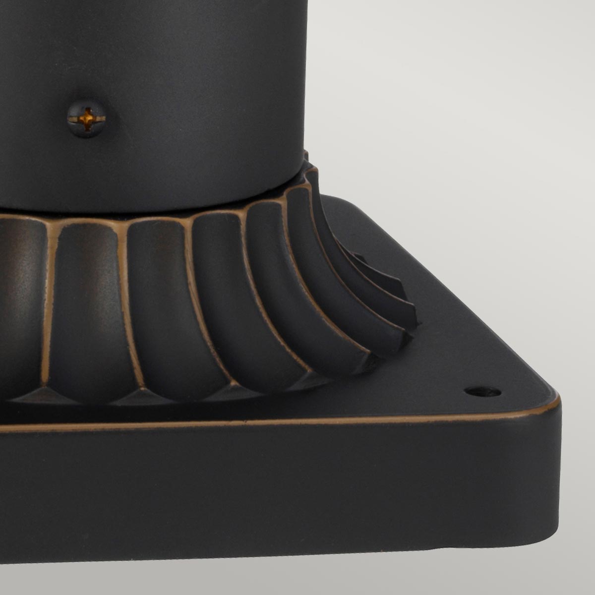 Außen-Sockelleuchte Luverne (bronzefarben) 1x - Elstead Lighting
