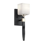 Bad-Wandleuchte Marette (schwarz) 1x - Elstead Lighting