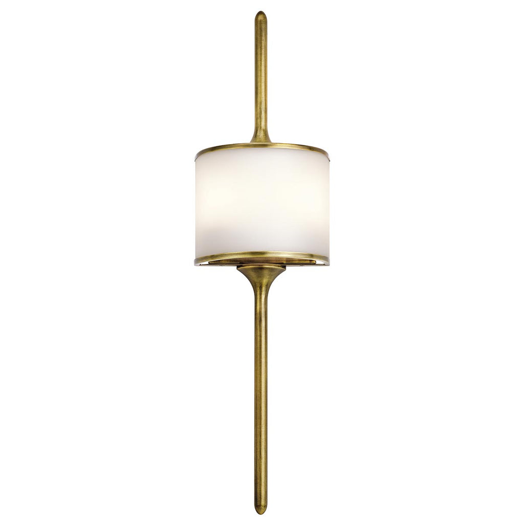 Bad-Wandleuchte Mona (messingfarben) 2x - Elstead Lighting