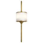 Bad-Wandleuchte Mona (messingfarben) 2x - Elstead Lighting