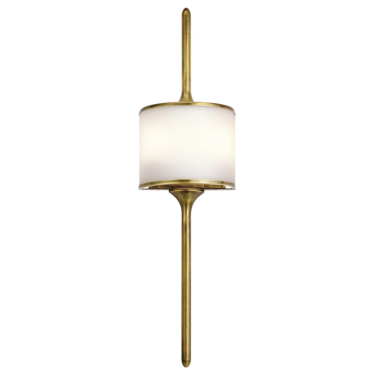 Bad-Wandleuchte Mona (messingfarben) 2x - Elstead Lighting