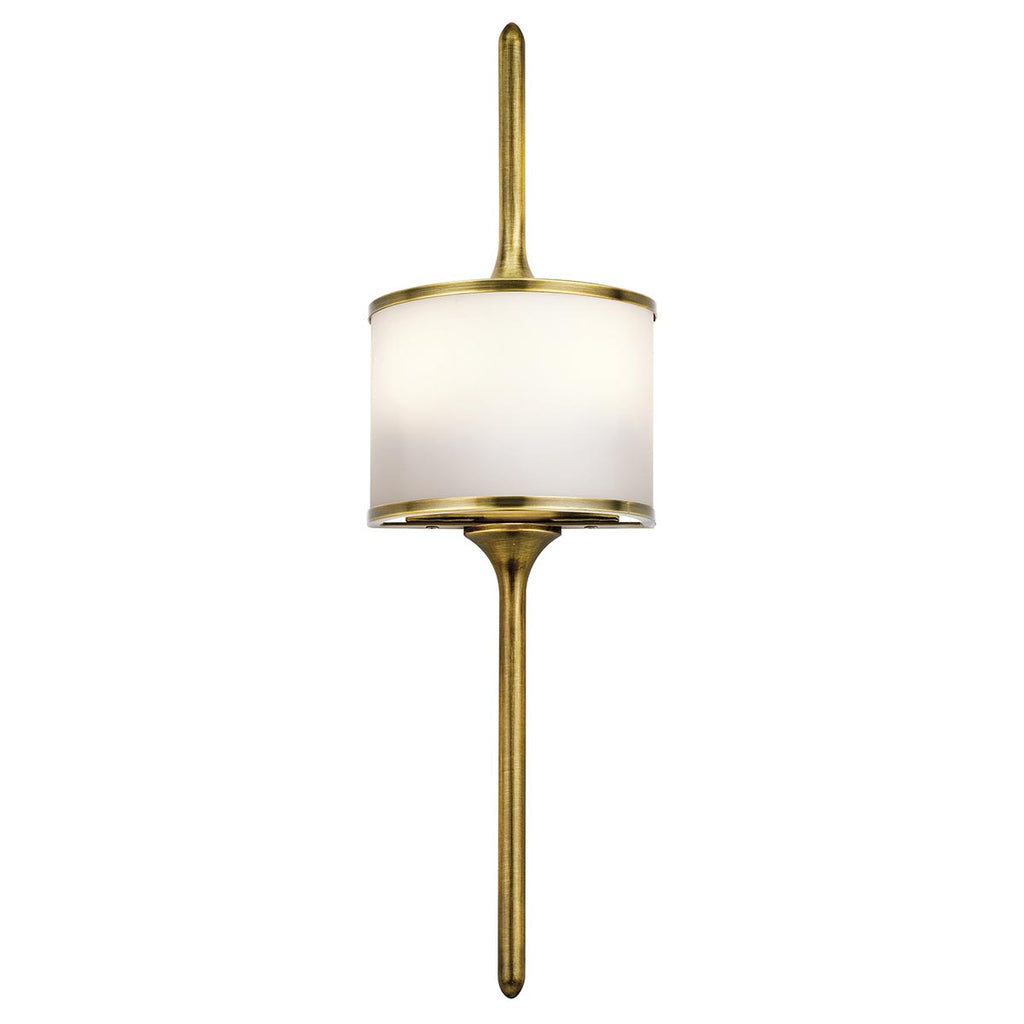 Bad-Wandleuchte Mona (messingfarben) 2x - Elstead Lighting