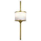 Bad-Wandleuchte Mona (messingfarben) 2x - Elstead Lighting
