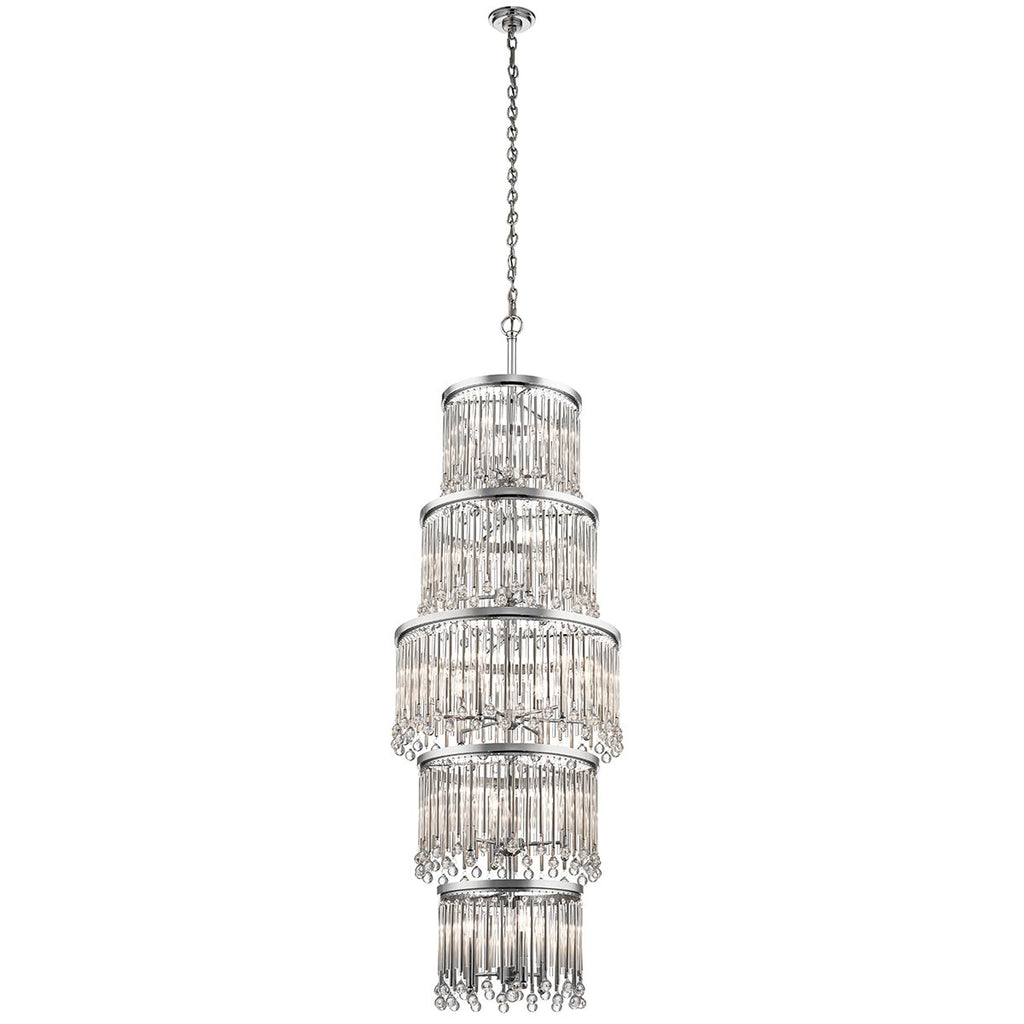 Pendelleuchte Piper (verchromt) 18x - Elstead Lighting