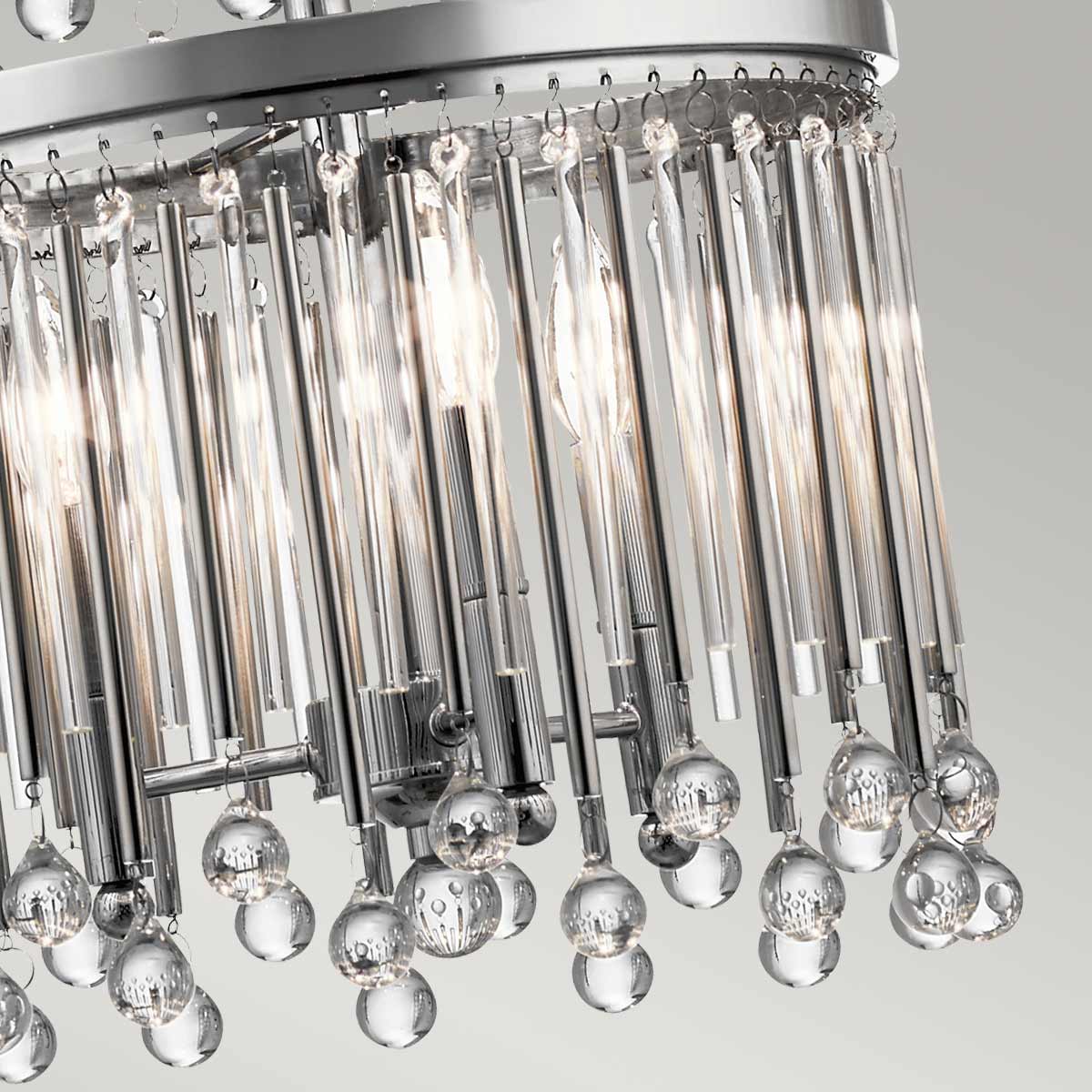 Pendelleuchte Piper (verchromt) 18x - Elstead Lighting