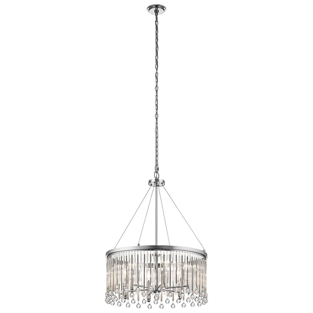 Pendelleuchte Piper (verchromt) 6x - Elstead Lighting
