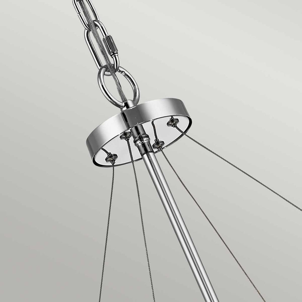 Pendelleuchte Piper (verchromt) 6x - Elstead Lighting