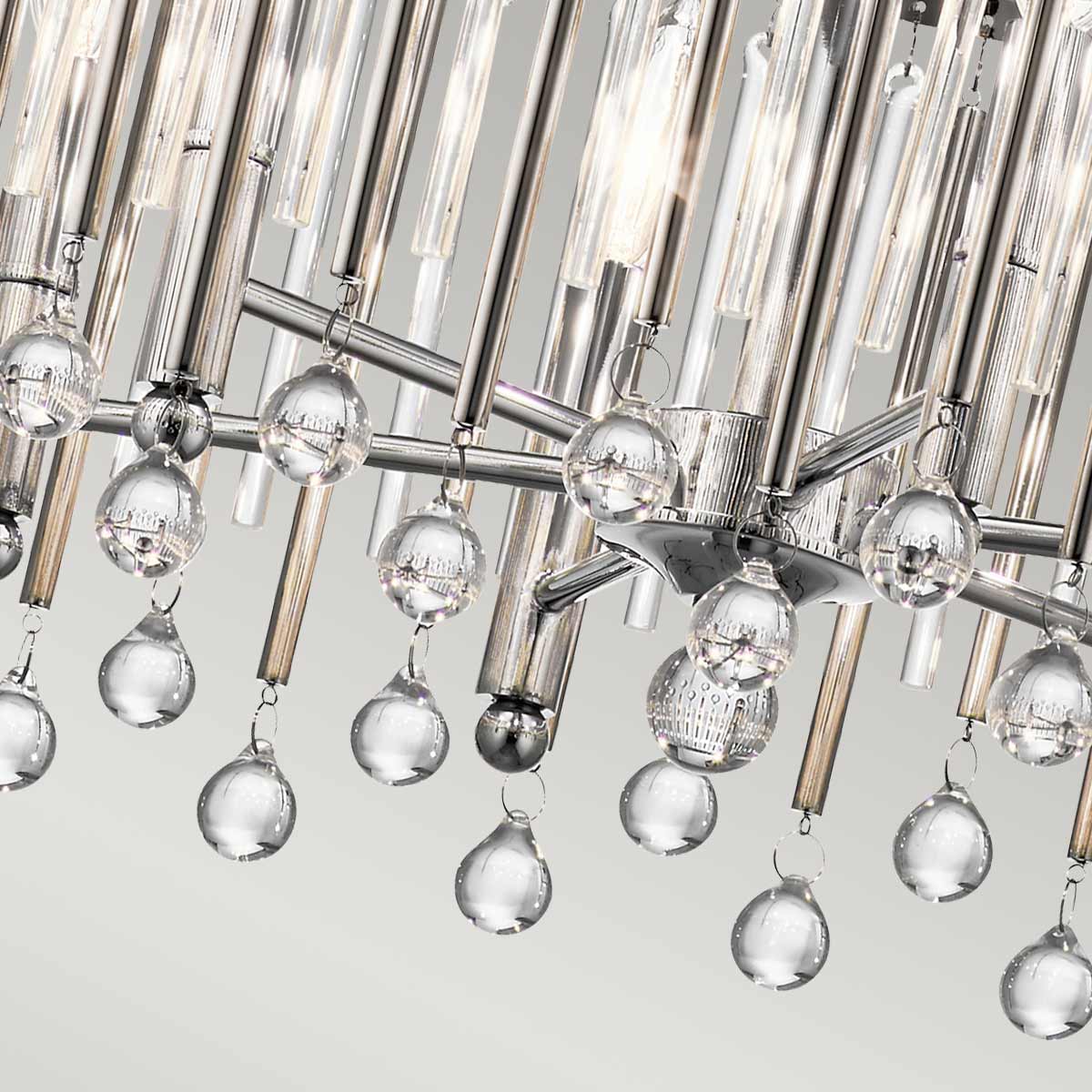 Pendelleuchte Piper (verchromt) 6x - Elstead Lighting