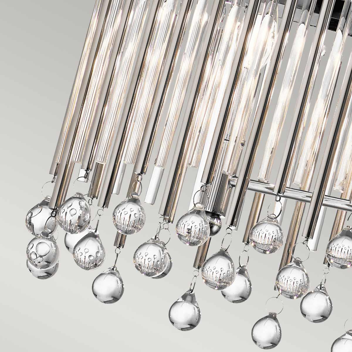 Pendelleuchte Piper (verchromt) 6x - Elstead Lighting