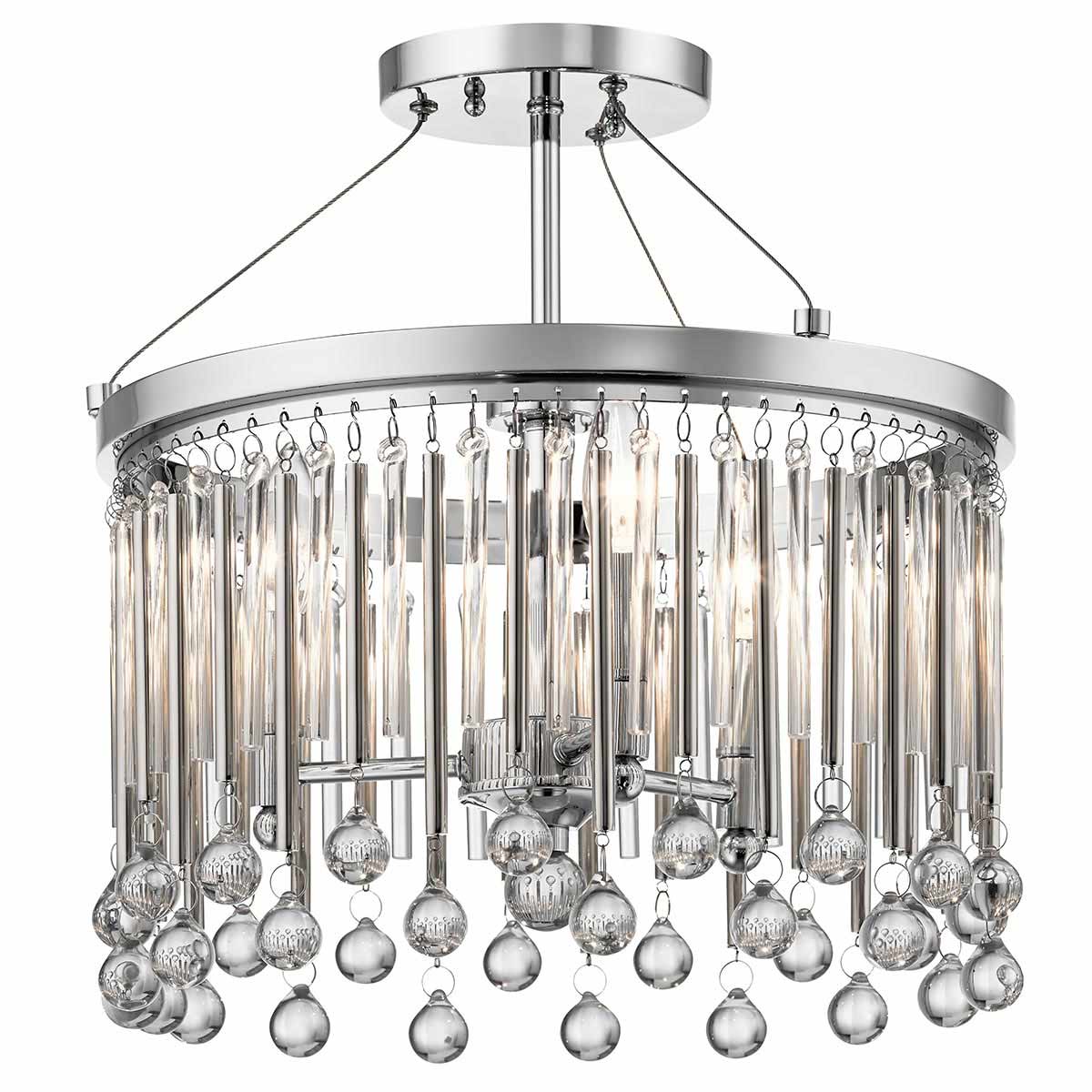 Deckenleuchte Piper (verchromt) 3x - Elstead Lighting
