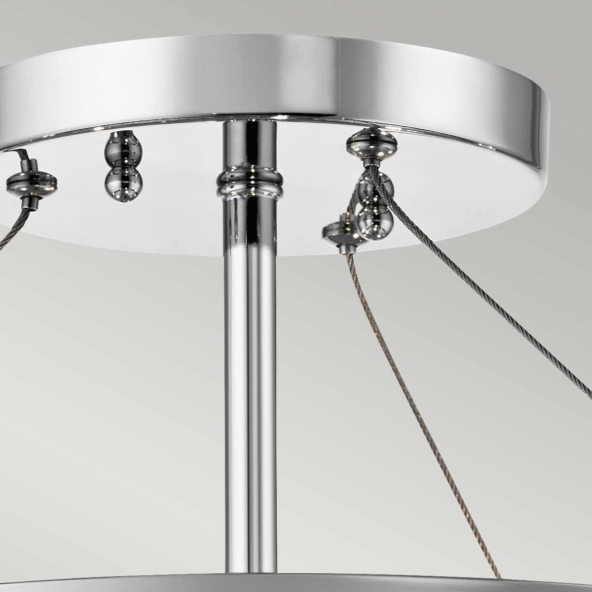 Deckenleuchte Piper (verchromt) 3x - Elstead Lighting