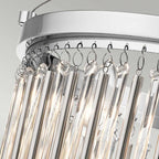 Deckenleuchte Piper (verchromt) 3x - Elstead Lighting