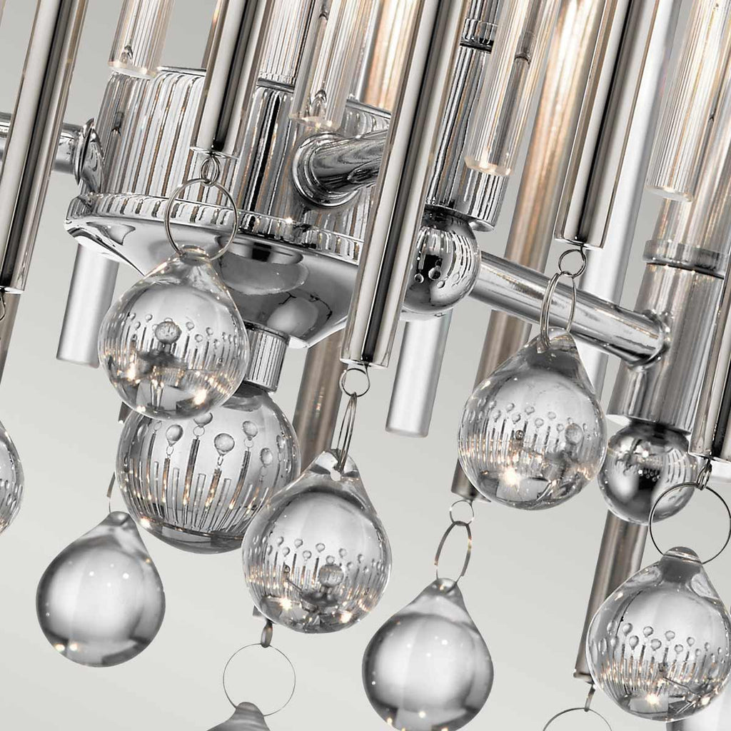 Deckenleuchte Piper (verchromt) 3x - Elstead Lighting
