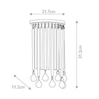 Wandleuchte Piper (Classic Pewter) 2x - Elstead Lighting
