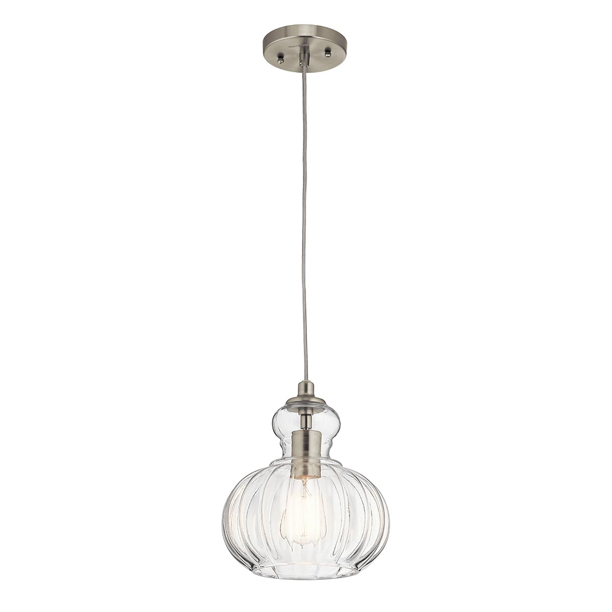 Pendelleuchte Riviera (Nickel) 1x - Elstead Lighting