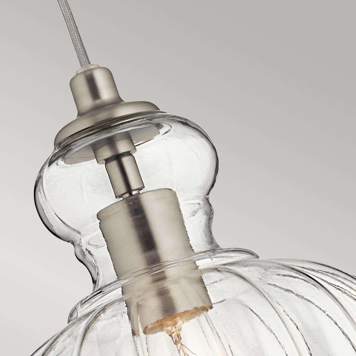 Pendelleuchte Riviera (Nickel) 1x - Elstead Lighting