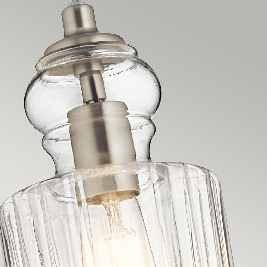 Pendelleuchte Riviera (Nickel) 1x - Elstead Lighting