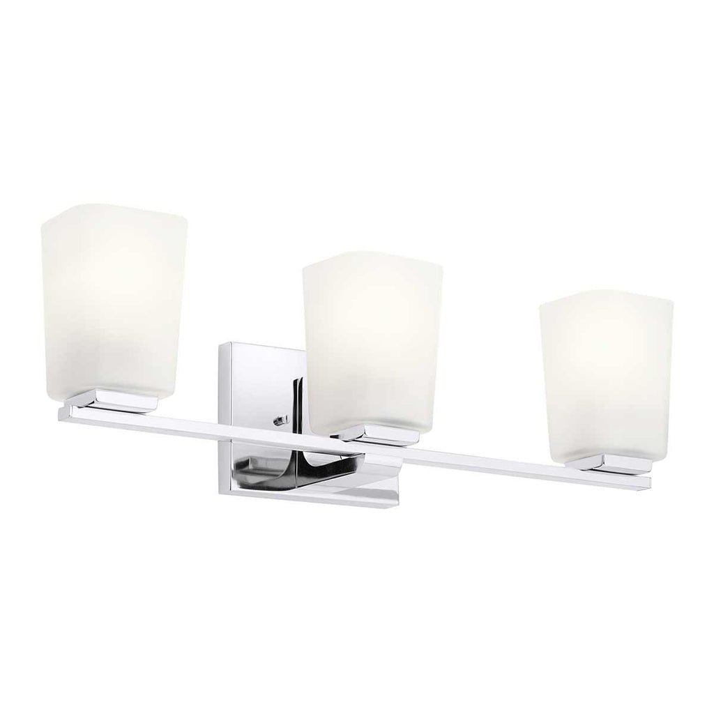 Bad-Wandleuchte Roehm (verchromt) 3x - Elstead Lighting
