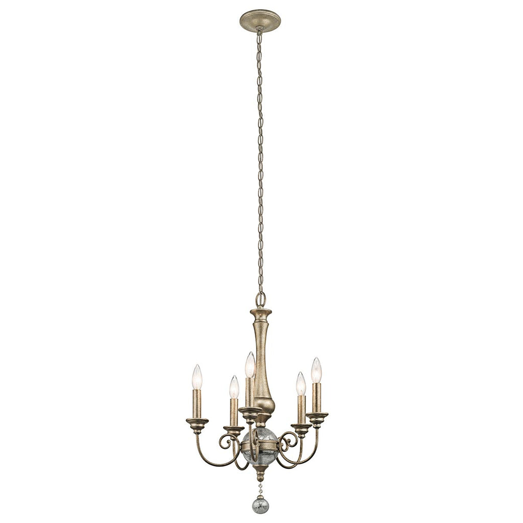 Pendelleuchte Rosalie (goldfarben) 5x - Elstead Lighting