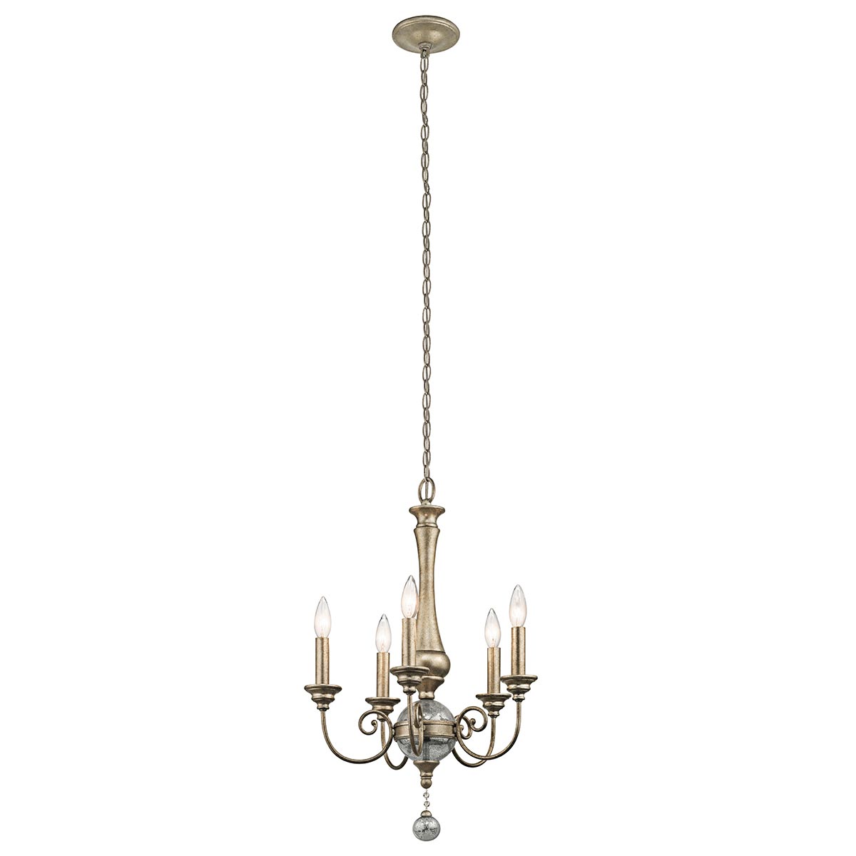 Pendelleuchte Rosalie (goldfarben) 5x - Elstead Lighting