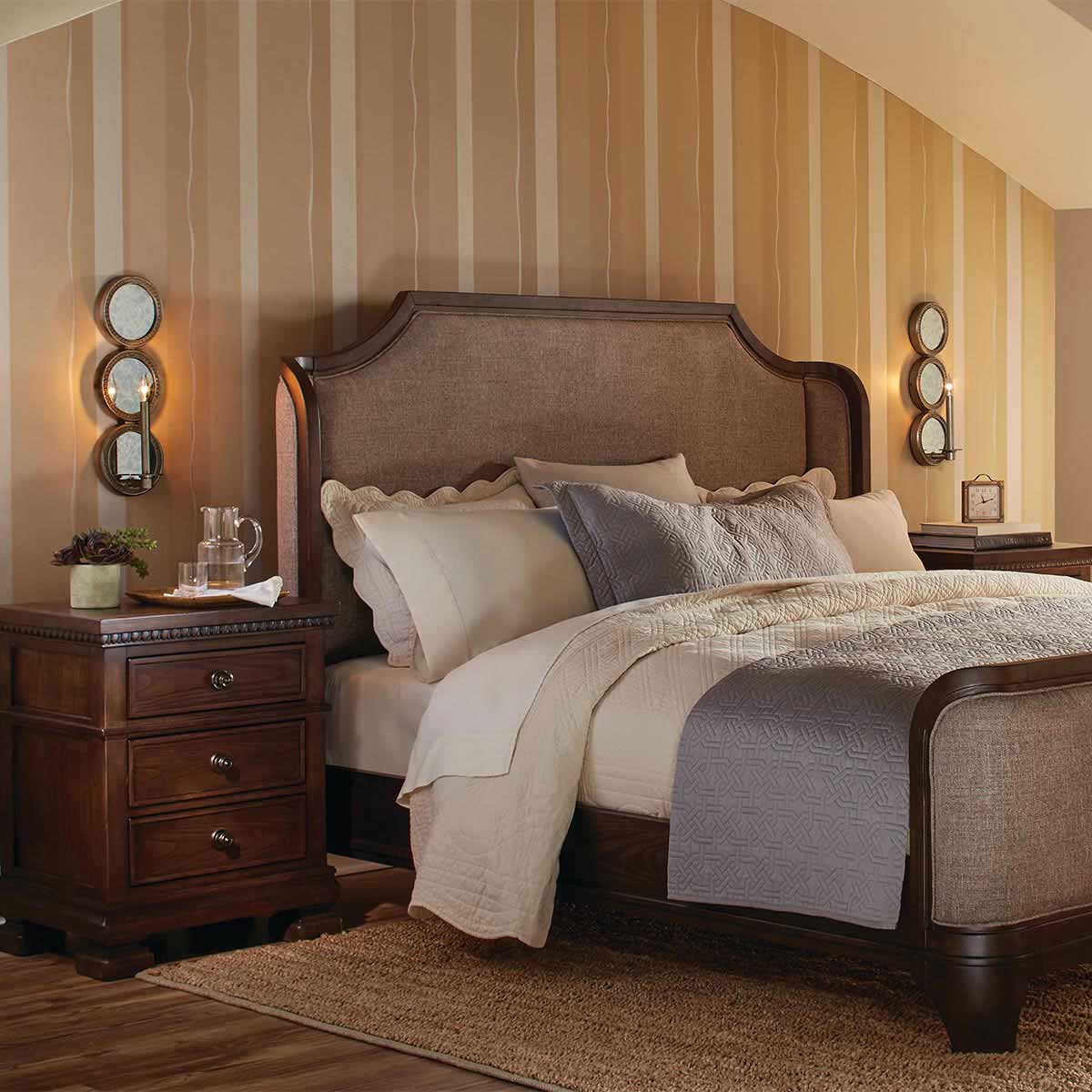Wandleuchte Rosalie (Classic Pewter) 1x - Elstead Lighting