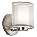 Wandleuchte Saldana (zinkfarben) 1x - Elstead Lighting