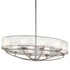 Pendelleuchte Saldana (Classic Pewter) 8x - Elstead Lighting