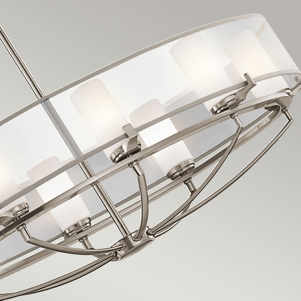 Pendelleuchte Saldana (Classic Pewter) 8x - Elstead Lighting