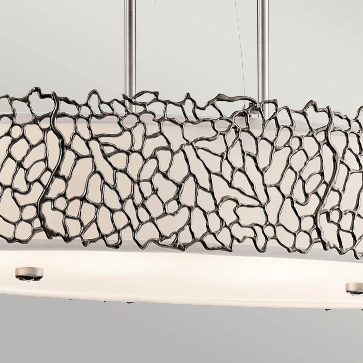 Pendelleuchte Silver Coral (Classic Pewter) 4x - Elstead Lighting