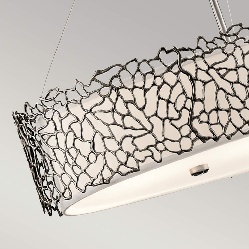 Pendelleuchte Silver Coral (Classic Pewter) 4x - Elstead Lighting