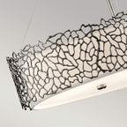 Pendelleuchte Silver Coral (Classic Pewter) 4x - Elstead Lighting