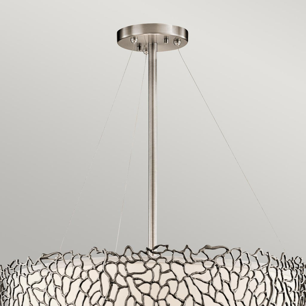 Pendelleuchte Silver Coral (Classic Pewter) 4x - Elstead Lighting