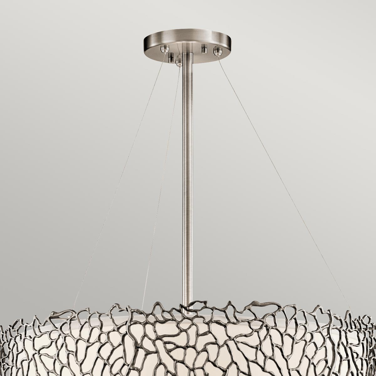 Pendelleuchte Silver Coral (Classic Pewter) 4x - Elstead Lighting