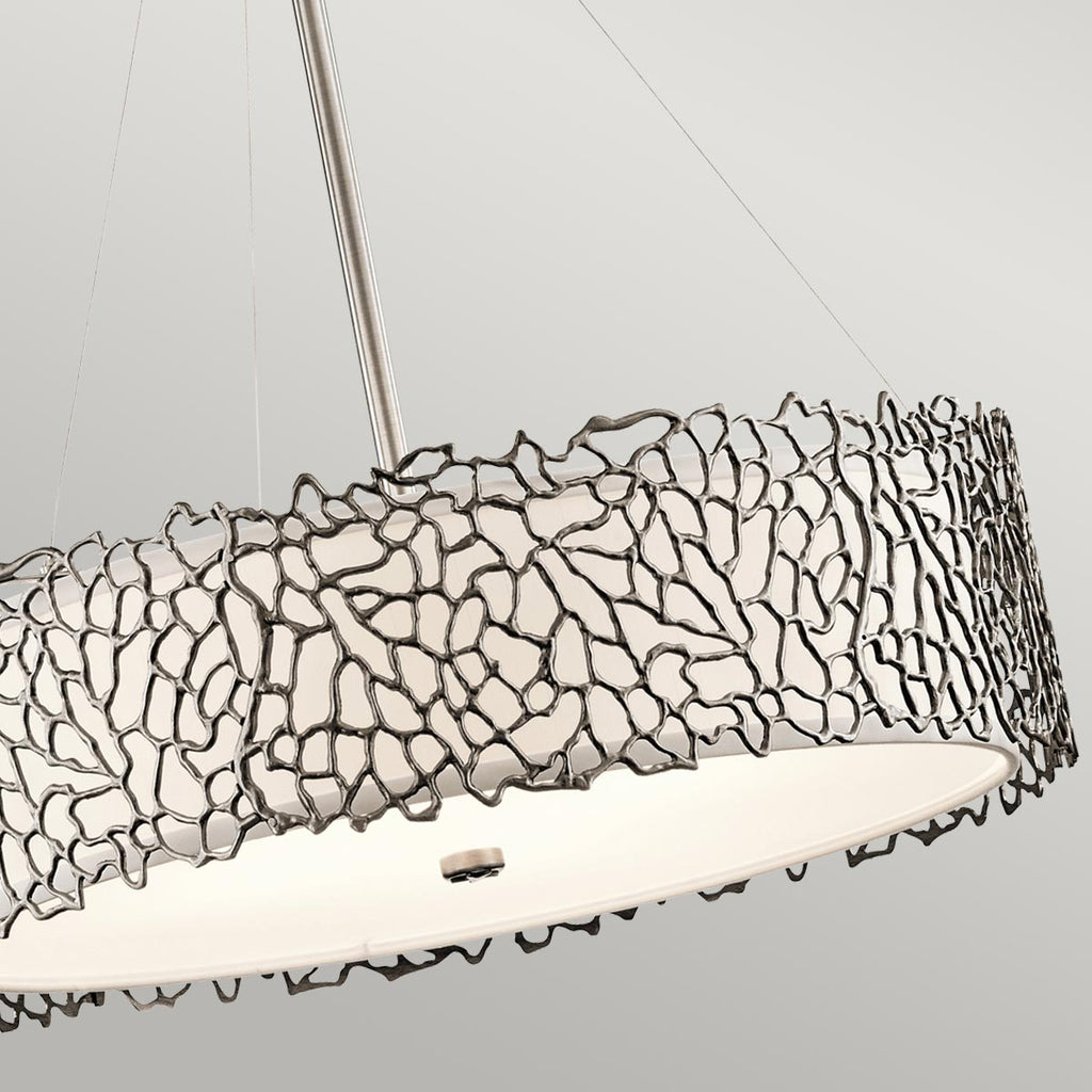 Pendelleuchte Silver Coral (Classic Pewter) 4x - Elstead Lighting