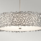 Pendelleuchte Silver Coral (Classic Pewter) 4x - Elstead Lighting