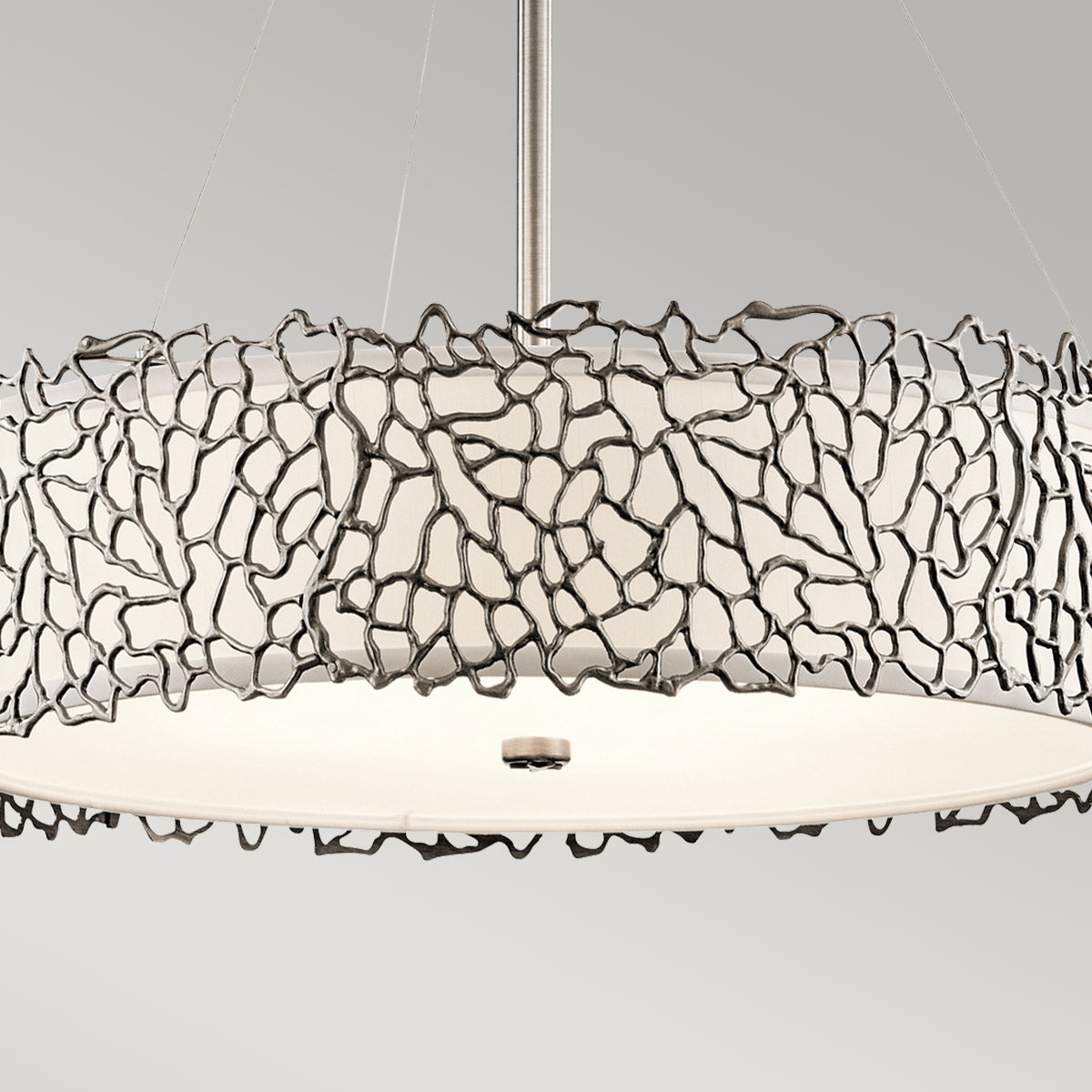 Pendelleuchte Silver Coral (Classic Pewter) 4x - Elstead Lighting