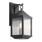 Außen-Wandleuchte Springfield (schwarz) 1x - Elstead Lighting
