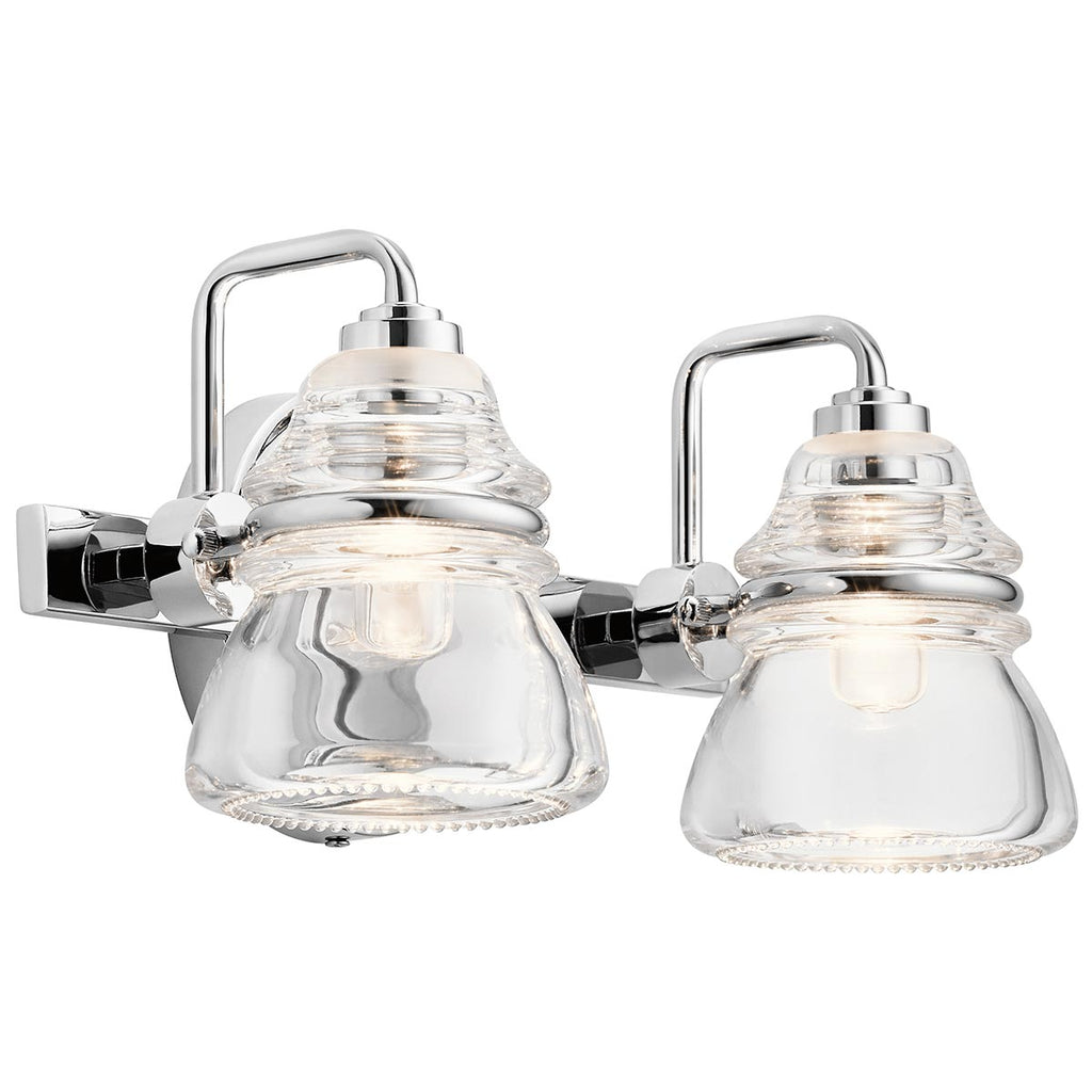 Bad-Wandleuchte Talland (verchromt) 2x - Elstead Lighting