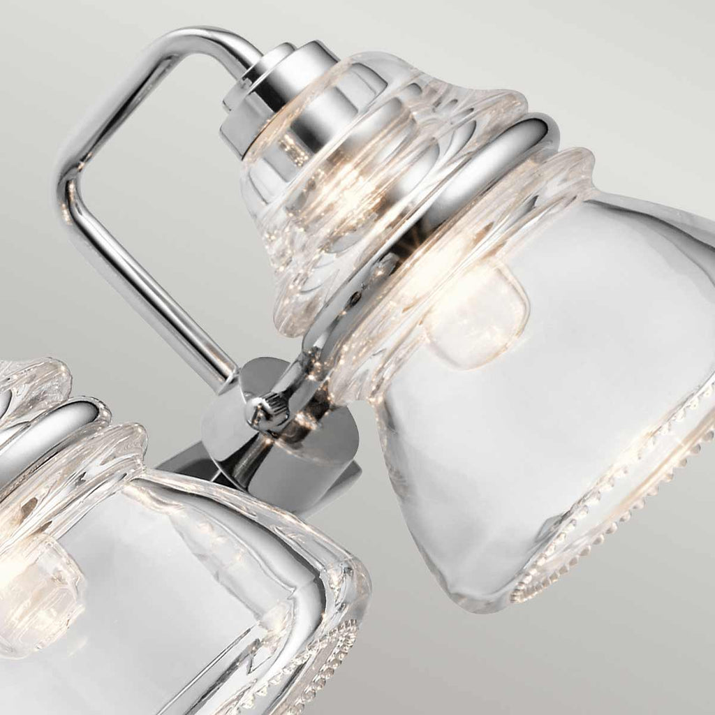 Bad-Wandleuchte Talland (verchromt) 3x - Elstead Lighting