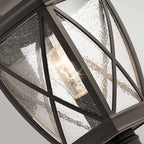 Außen-Sockelleuchte Tangier (bronzefarben) 1x - Elstead Lighting