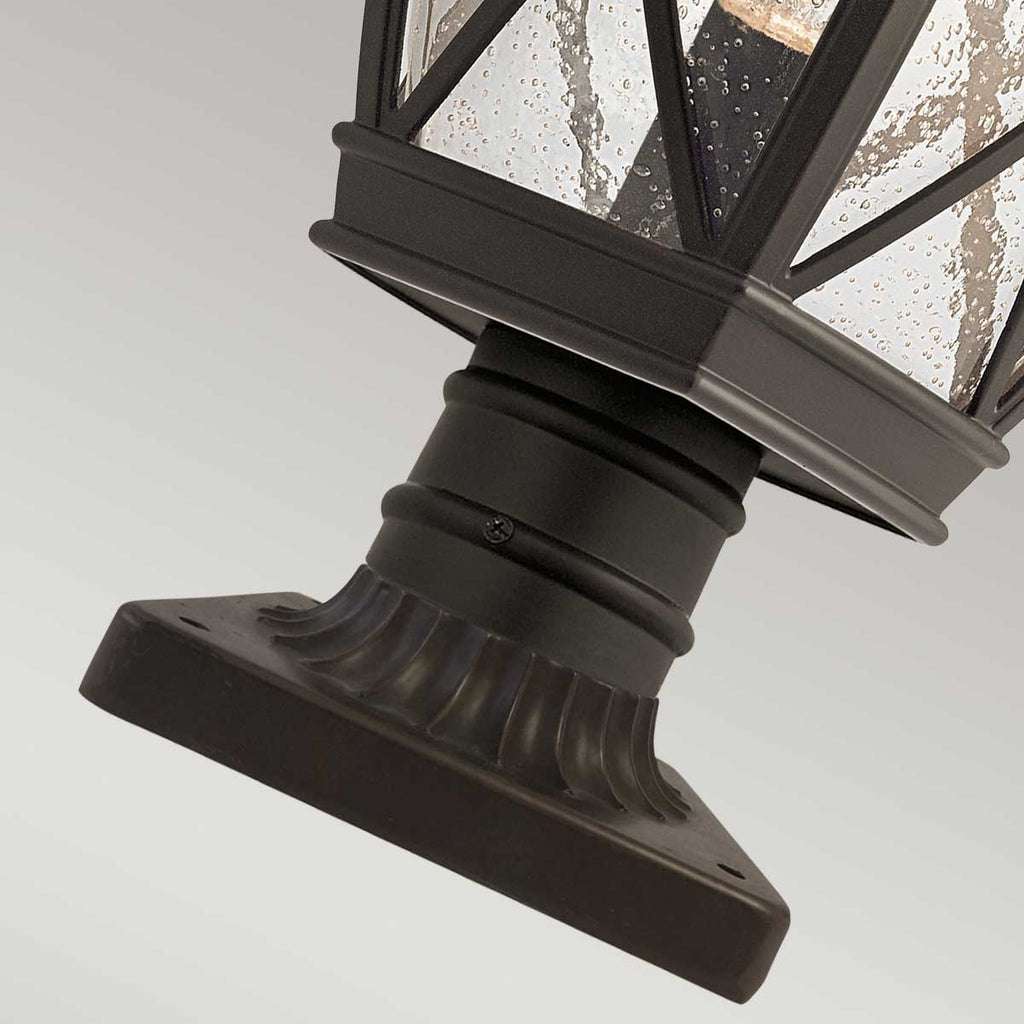 Außen-Sockelleuchte Tangier (bronzefarben) 1x - Elstead Lighting