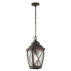 Außen-Pendelleuchte Tangier (bronzefarben) 1x - Elstead Lighting