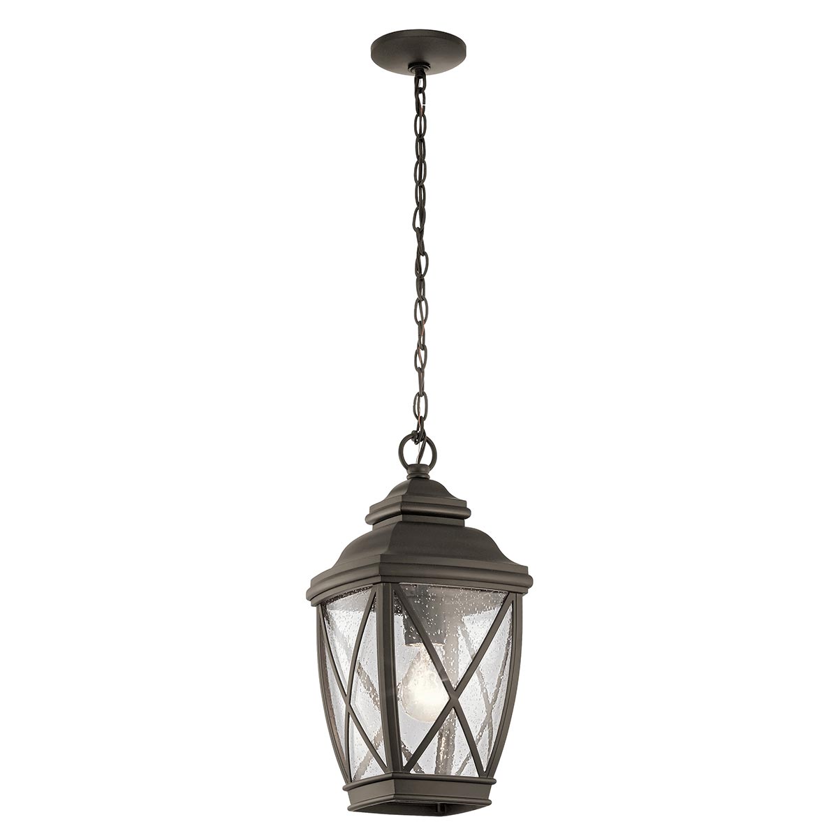 Außen-Pendelleuchte Tangier (bronzefarben) 1x - Elstead Lighting
