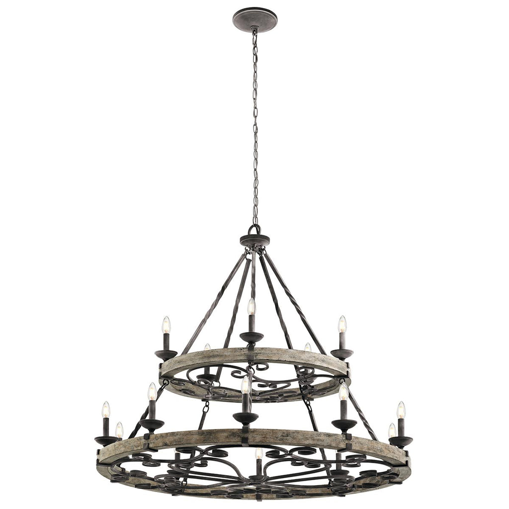 Pendelleuchte Taulbee (zinkfarben) 15x - Elstead Lighting