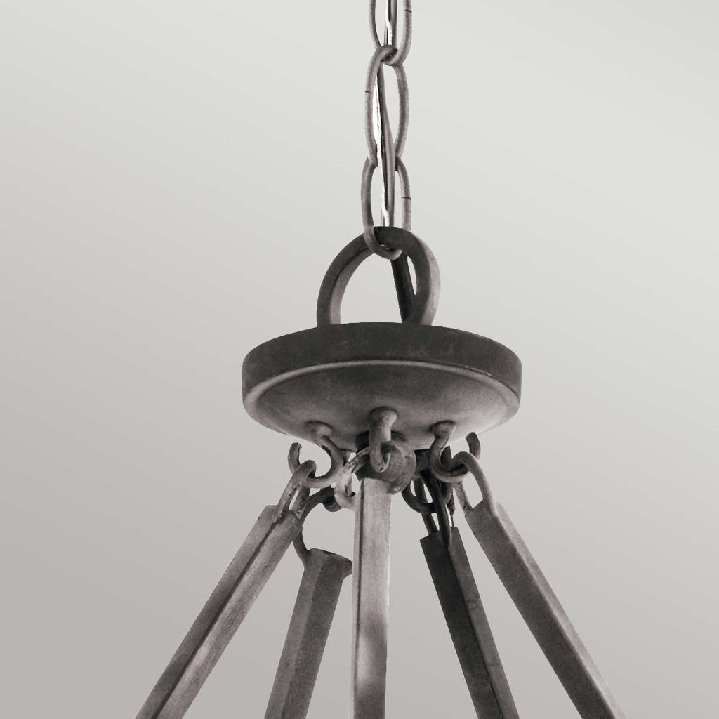 Pendelleuchte Taulbee (zinkfarben) 15x - Elstead Lighting